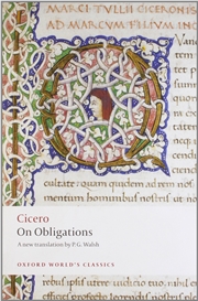 Buy On Obligations: De Officiis (Oxford World'S Classics)
