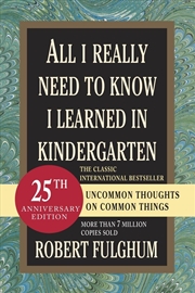 Buy All I Really Need To Know I Learn
