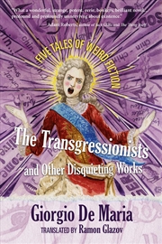 Buy The Transgressionists And Other Disquieting Works: Five Tales Of Weird Fiction