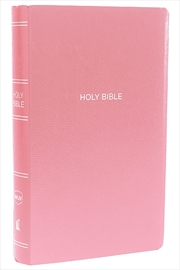 Buy NKJV, Gift and Award Bible, Leather-Look, Pink, Red Letter, Comfort Print: Holy Bible, New King Jame