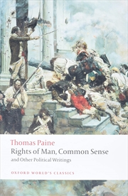 Buy Rights Of Man, Common Sense, And Other Political Writings (Oxford World'S Classics)