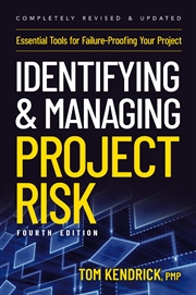 Buy Identifying And Managing Project Risk 4th Edition