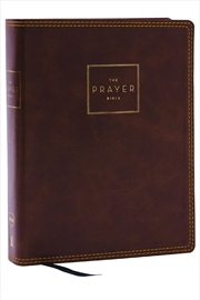 Buy NKJV , The Prayer Bible, Red Letter, Comfort Print [brown]