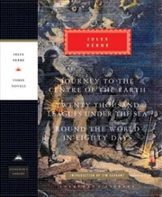 Buy Journey To The Centre Of The Earth, 20,000 Leagues Under The Sea, Round The World In Eighty Days (Ev