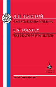 Buy Tolstoy: Death Of Ivan Ilyich (Russian Texts)