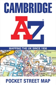 Buy Cambridge A-Z Pocket Street Map