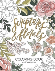 Buy Scriptures and Florals Coloring Book