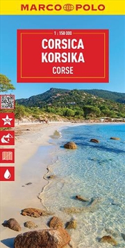 Buy Corsica Marco Polo Map