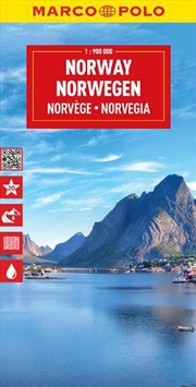 Buy Norway Marco Polo Map (New Format)