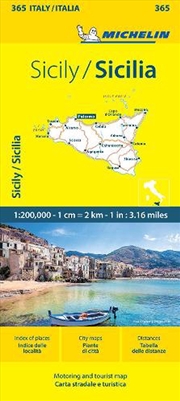 Buy Sicily - Michelin Local Map 365
