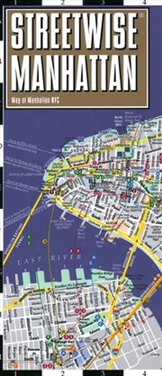 Buy Streetwise Manhattan Map - Laminated City Center Street Map of Manhattan, New York