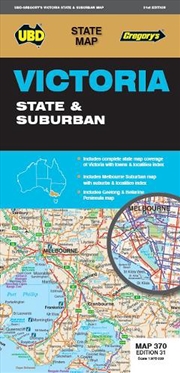 Buy Victoria State & Suburban Map 370 31st ed
