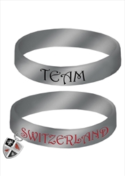 Buy Team Switzerland Rubber Bracelet