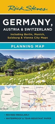 Buy Rick Steves Germany, Austria & Switzerland Planning Map