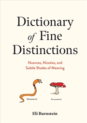 Buy Dictionary of Fine Distinctions