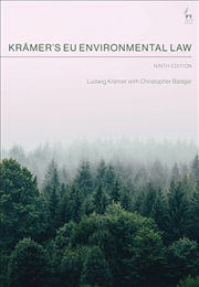 Buy Kramer'S Eu Environmental Law