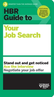 Buy HBR Guide to Your Job Search
