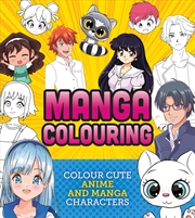 Buy Manga Colouring Book
