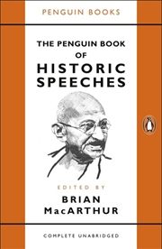 Buy Penguin Book Of Historic Speec