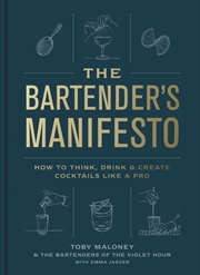 Buy Bartender's Manifesto