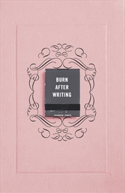 Buy Burn After Writing