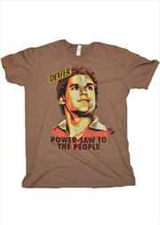 Power Saw Brown Male S | Merchandise