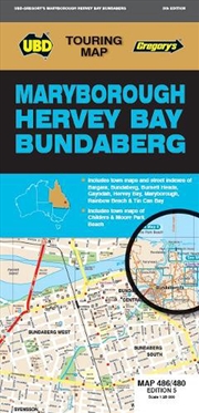Buy Maryborough Hervey Bay Bundaberg Map 486/480 5th