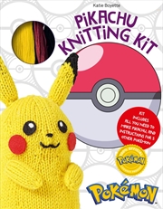 Buy Pokemon Knitting Pikachu Kit - Kit Includes All You Need to Make Pikachu and Instructions for 5 Othe