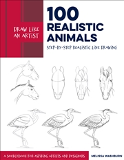 Buy 100 Realistic Animals (Draw Like An Artist)