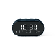 Buy Lexon Ray Clock Lcd Alarm Clock With Temperature / Humidity Display - Blue