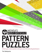 Buy Mensa's Most Difficult Pattern Puzzles