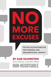 Buy No More Excuses