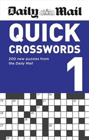 Buy Daily Mail Quick Crosswords Vo