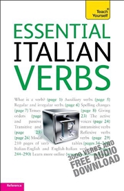 Buy Essential Italian Verbs: Teach