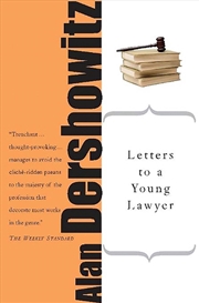 Buy Letters To A Young Lawyer
