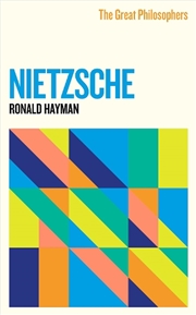Buy The Great Philosophers: Nietzsche