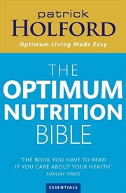 Buy The Optimum Nutrition Bible
