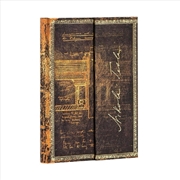 Buy Tesla, Sketch of a Turbine Mini Unlined Hardcover Journal