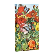 Buy Butterfly Garden Slim Lined Hardcover Journal