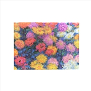 Buy Monet s Chrysanthemums Document Folder (Wrap Closure)