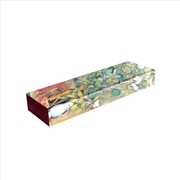 Buy Cezanne s Terracotta Pots and Flowers Pencil Case (Wrap Closure)