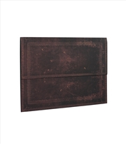 Buy Black Moroccan Bold (Old Leather Collection) Document Folder