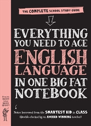 Buy Everything You Need to Ace English Language in One Big Fat Notebook (UK Edition)