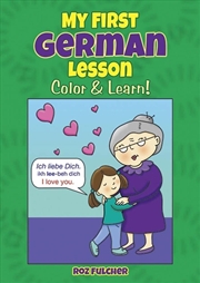 Buy My First German Lesson: Color and Learn!