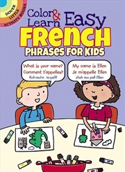 Buy Color and Learn Easy French Phrases for Kids