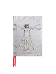 Buy Foiled Pocket Journal #54 Leonardo Da Vinci: Viruvian Man