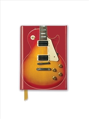 Buy Foiled Pocket Journal #77: Gibson Les Paul Guitar Sunburst Red