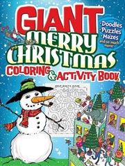 Buy GIANT Merry Christmas Coloring and Activity Book