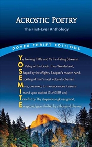 Buy Acrostic Poetry: The First-Ever Anthology