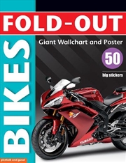Buy Fold-Out Poster Sticker Book: Bikes